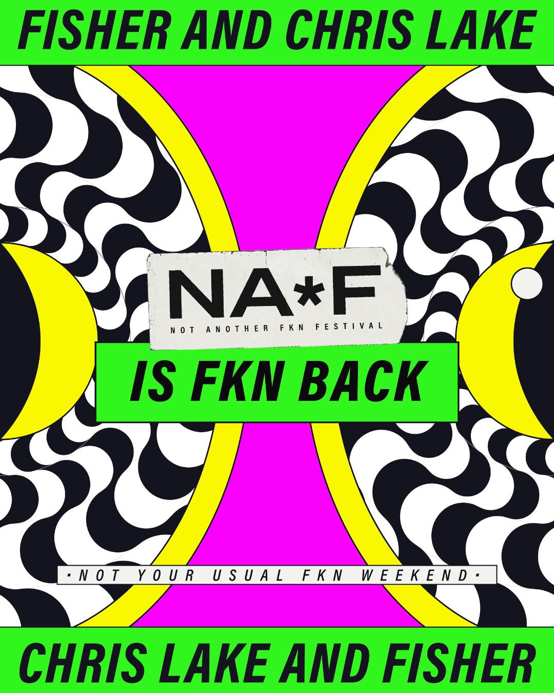 NAFF, festa autoral de Fisher e Chris Lake, está de volta ao Brasil